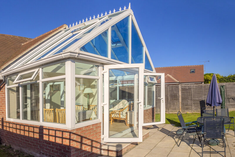 Glass Conservatory in Crawley West Sussex